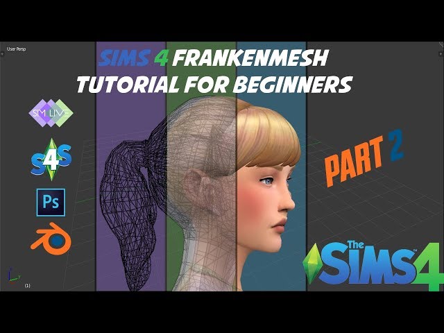 Sims 4 Maxis Match Frankenmeshing Tutorial for Beginners Part 2