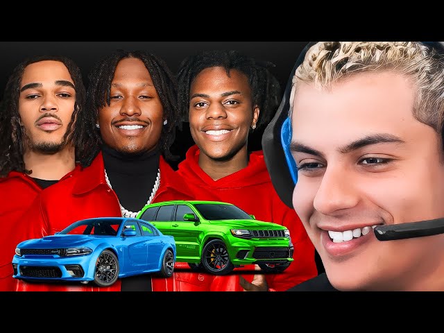 Stable Ronaldo Reacts To BEST Streamer Car Collections..