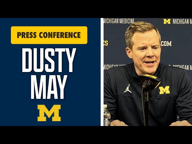 Dusty May recaps Michigan Basketball's 96-92 exhibition win over Toledo I #GoBlue