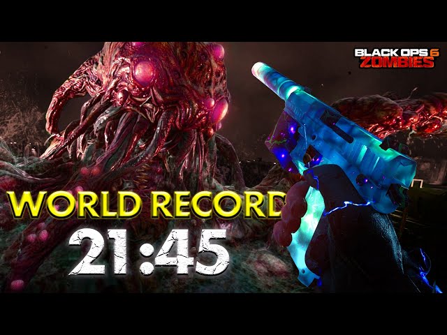 [WR] Solo Terminus Easter Egg Speedrun NEW PATCH (21:45 - Build%) - Black Ops 6 Zombies