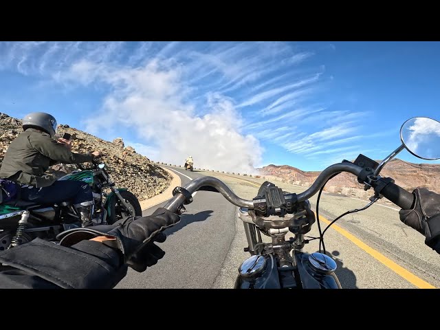 バイク旅[東京→九州]2/2地味な不幸が連続するちょっとついてないバイク旅　A series of simple misfortunes.