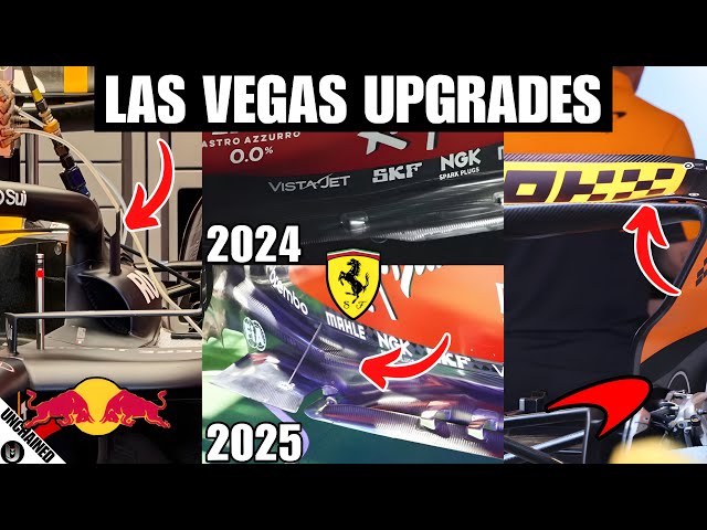 What Every F1 Team Has Upgraded Or Brought To The Las Vegas GP