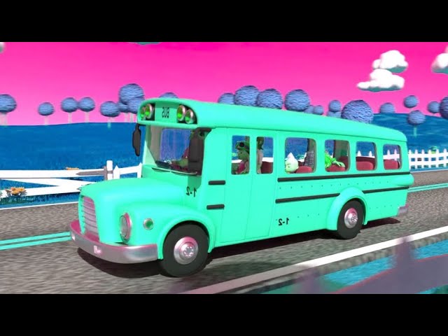 Wheels on the bus Cocomelon Nursery Rhymes & Kids songs | Remix Bus Version | Wheels on the bus song