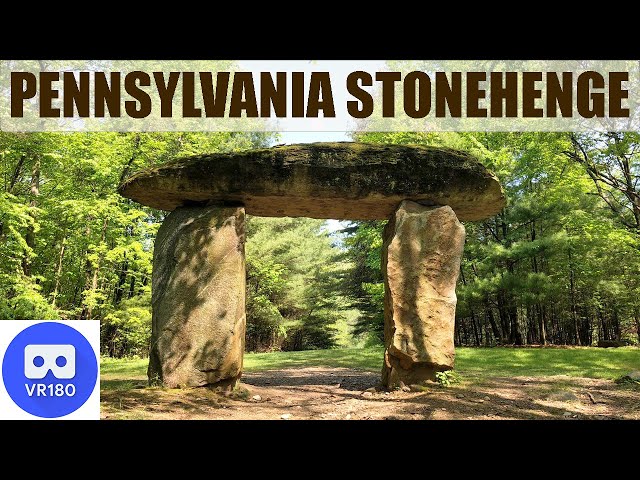 VR180 AMAZING STONEHENGE of PENNSYLVANIA