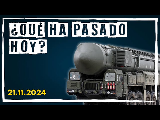 ✅ ¿Qué ha pasado HOY en el MUNDO? Las noticias internacionales del día en 15 minutos 21.11.2024