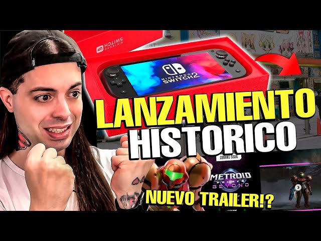 Nintendo PREPARA para SWITCH 2 el MAYOR LANZAMIENTO de la HISTORIA! | Metroid Prime 4 TRAILER 2!?