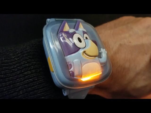 How to set up Bluey Wackadoo kid's watch