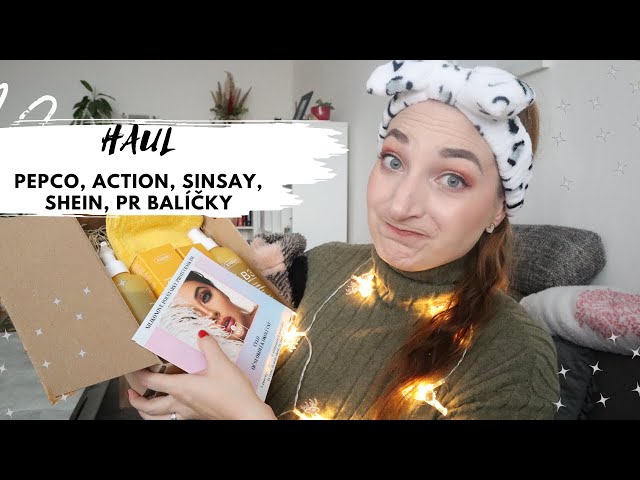 Haul | Pepco, Action, Sinsay, Shein, PR balíčky | Dekorace - Kosmetika - Oblečení pro děti