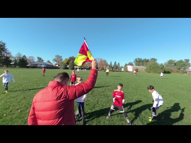 PASC U12 Red Dragons vs Quakertown Fury - 2nd Half VR180