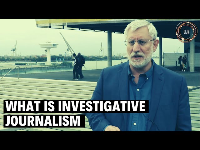 What Is Investigative Journalism? - David E. Kaplan