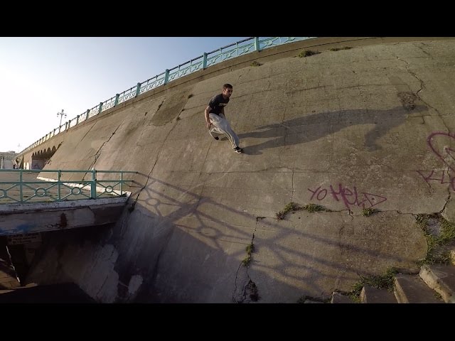 HUGE Parkour Wall Run (Brighton) 🇬🇧