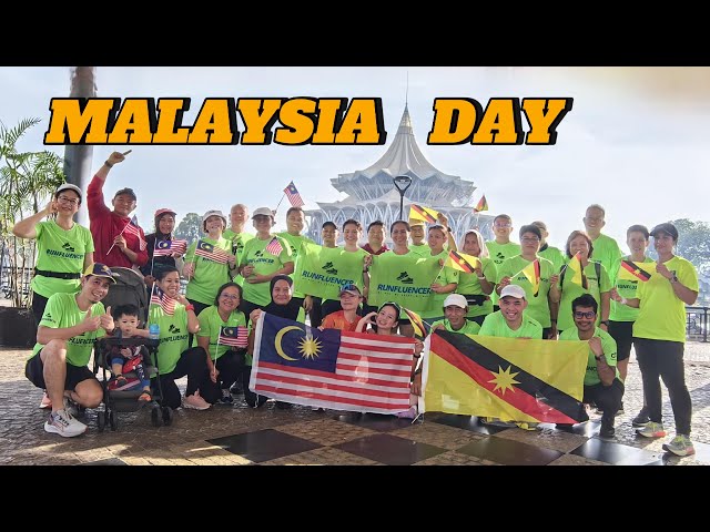 🌟 Happy Malaysia Day! 🇲🇾 Runfluencer’s Epic Morning Run | Run Liga Malaysia Challenge 2024 🏃‍♂️🎉