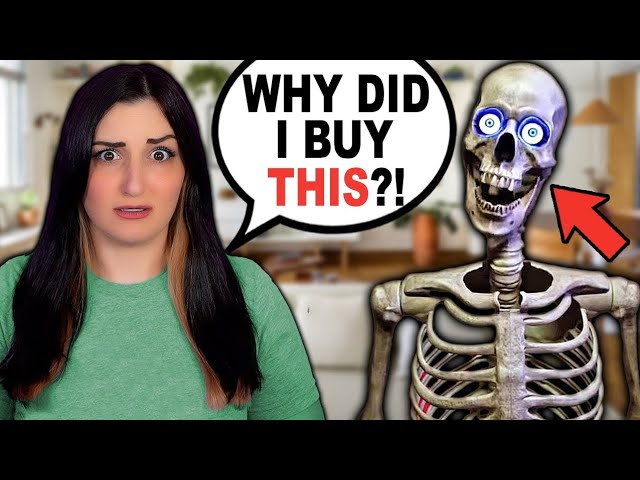 I Bought a 6 Foot Tall Skeleton Animatronic ...but Instantly Regret it