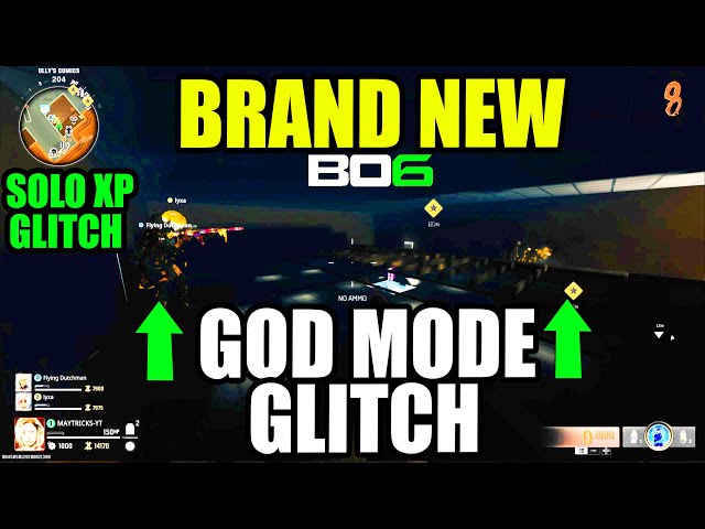 BO6 ZOMBIE GLITCH: NEW SOLO GOD MODE GLITCH BO6 UNLIMITED XP GLITCH AFTER PATCH BO6 CAMO GLITCH BO6