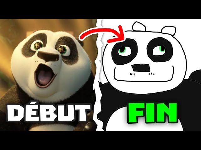 le Résumé MITEUX de KUNG FU PANDA 1 [ parodie ]