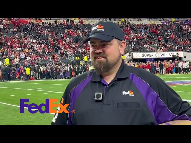 FedEx Courier Wins Trip to Deliver the Game Ball to Super Bowl LVIII