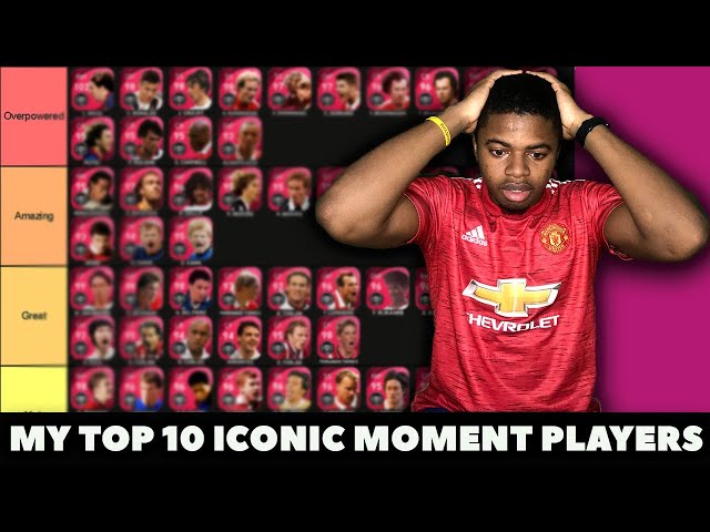 Top 10 ICONIC MOMENT PLAYERS IN PES 21 mobile ( MY OPINION)