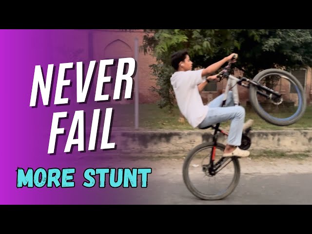 EPIC CYCLE STUNTS IN THIS VIDEO 💀 || NEVER FAIL NEVER GIVEUP 🫤 || #videos