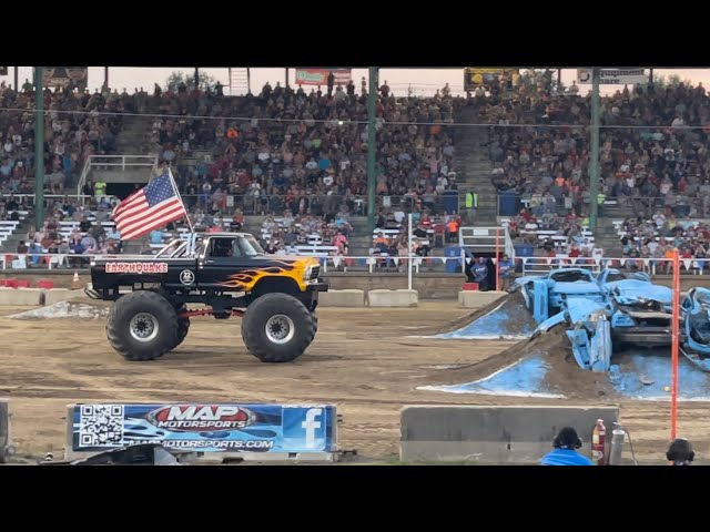 Old School Monster Truck Freestyle Earthquake (Alan Fenstermaker) Miami 06/18/21