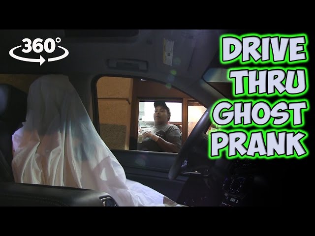 Drive Thru Ghost Prank in 360