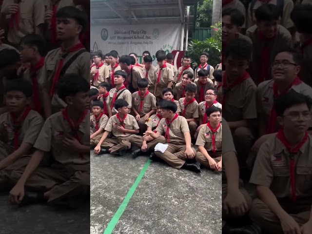 ADT Montessori School Boy Scout Investiture 2024