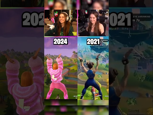 is there a BETTER emote than this? (2021 vs 2024)