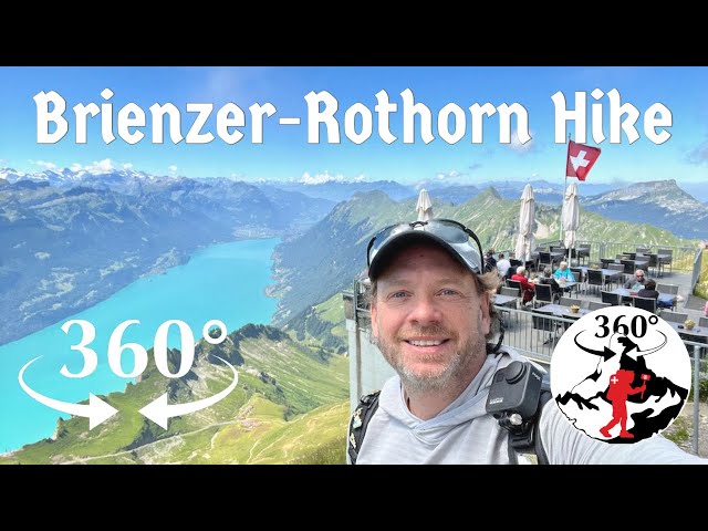 Excellent 360-degree video, VR from the Brienzer-Rothorn Hike, Switzerland (Daily 360° VR Video)