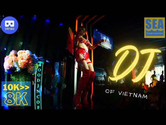 Unique DJ coffee shop culture in Vietnam, captured in 10K VR180, downsampled to 8K.