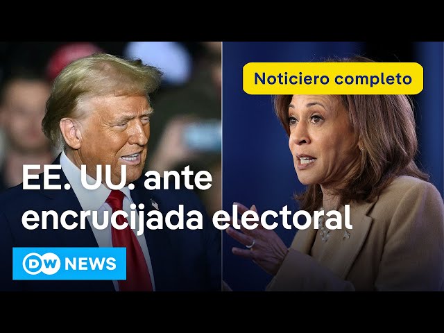 🔴 DW Noticias 4 Noviembre: Harris y Trump cierran violenta campaña electoral [Noticiero completo]