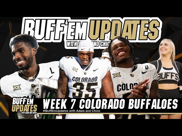 BuffEm Updates: Colorado Buffaloes Football Week 7