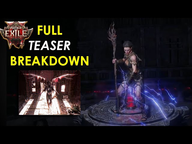 Full Teaser Breakdown - Bosses and Ascendancies - Path of Exile 2