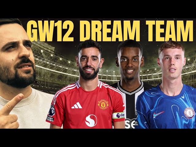 Palmer or Salah Captain? GW12 Team of the Week Prediction | FPL Tips 2024-25