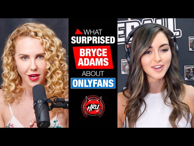 What Surprised Bryce Adams the Most about 🔞nlyFans