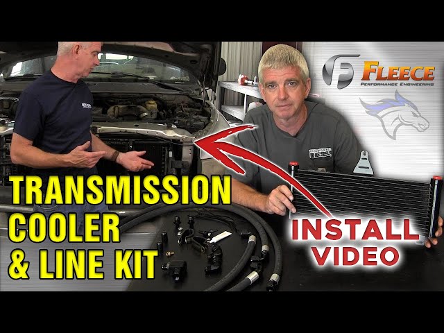 Replace Your Old Transmission Cooler With These Easy Steps! #cummins #dodgecummins  #dodge #howto