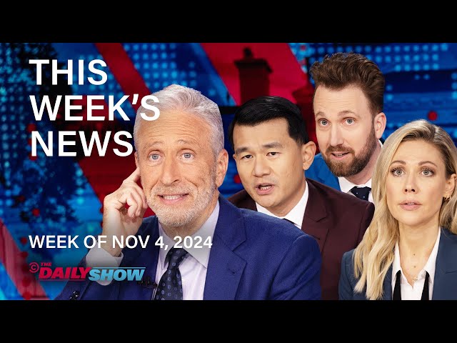 Jon Stewart & The News Team Cover The Fallout From the 2024 Election | The Daily Show