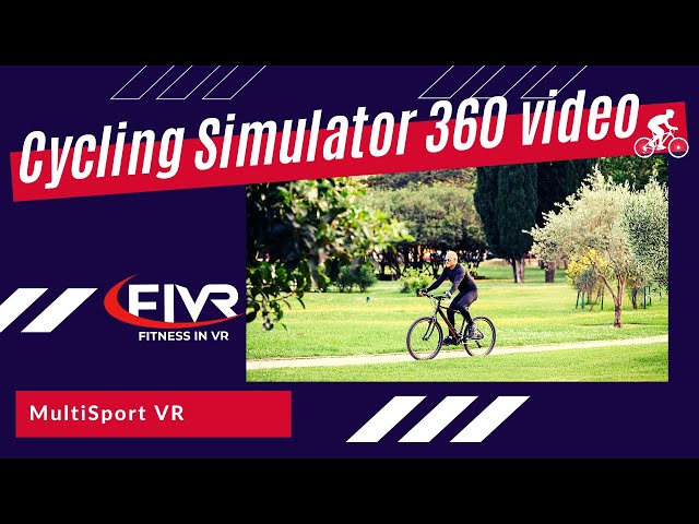 VR | INDOOR CYCLING Workouts Meta Verse Fitness Scenery