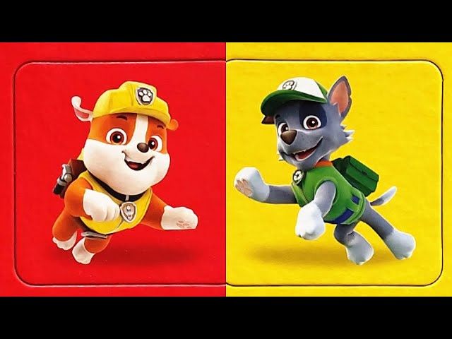 Rubble and Rocky - Memory Puzzle Game with Paw Patrol