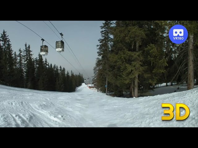 VR180 Skiing in the Alps