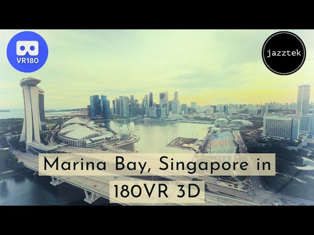 【VR180 3D】Marina Bay, Singapore (No Music)