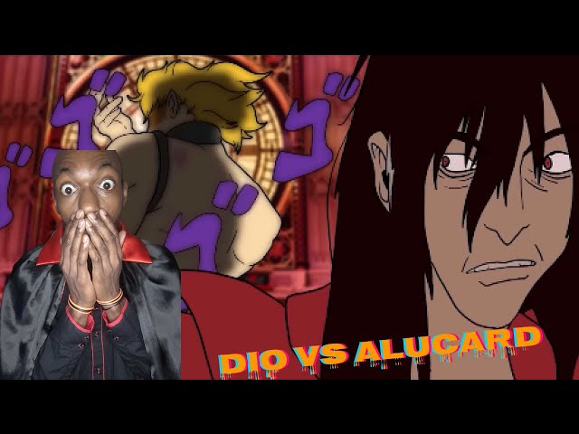 DIO vs Alucard BATTLE Only! - Hellsing VS JoJo's Bizarre Adventure - Reaction 🧛🏿‍♂️🧛🏿‍♂️🧛🏿‍♂️