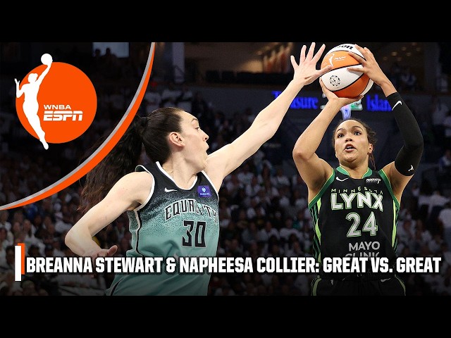 Breanna Stewart vs. Napheesa Collier is GREAT VS. GREAT in the WNBA FINALS 🙌 @ATT | The Wrap Up