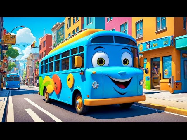 The Wheels on the Bus | Fun and Interactive Song for Kids | Nursery Rhymes & Kids Songs