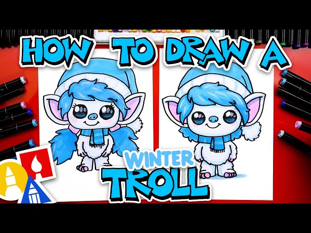 How To Draw A Winter Troll