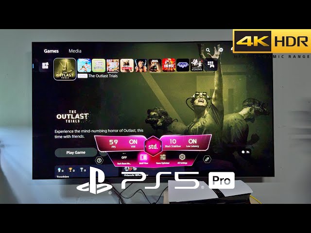 The Outlast Trials PS5 Pro Gameplay With LG Oled TV 4K 60FPS