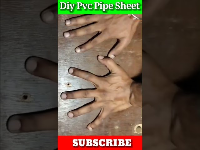 How To Make Pvc Sheet At Home #shorts #diy