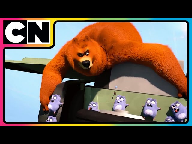 Lemmings' Mischief Goes Crazy! 🤪| Grizzy and The Lemmings 🐻 | Compilation | Bear Cartoon | @cnindia