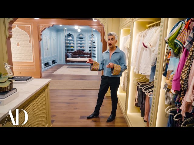 Tan France Designs a Massive Walk-In Closet For His New Home | Architectural Digest