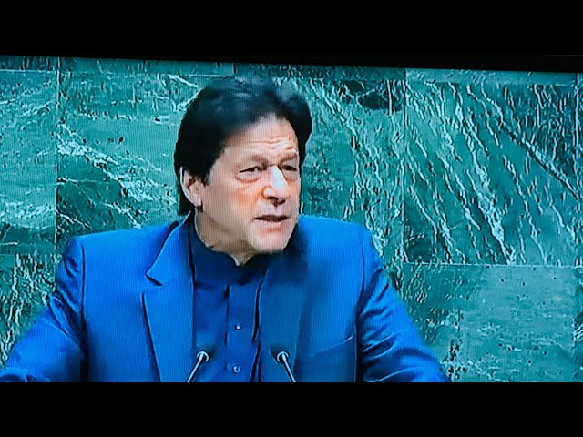 Imran khan,s speech at united nation assembly about Kashmir issue, what a brave leader of Muslims