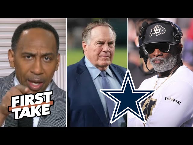 FIRST TAKE | Cowboys would be challenging for the Super Bowl with Belichick, Not Deion - Stephen A.