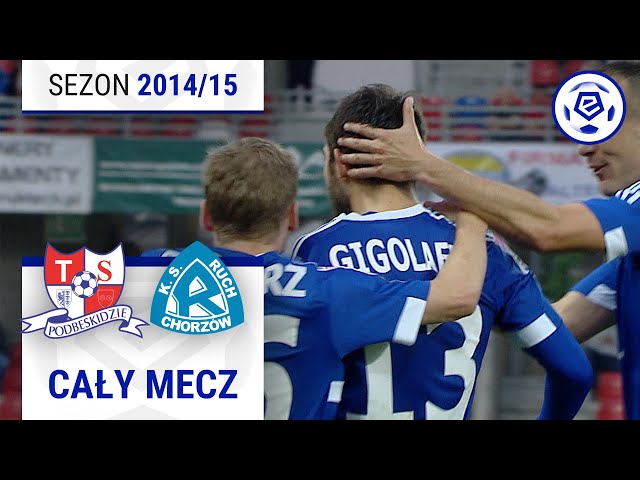 (1/2) Podbeskidzie Bielsko-Biała - Ruch Chorzów | CAŁY MECZ | Ekstraklasa 2014/15 | 33. Kolejka